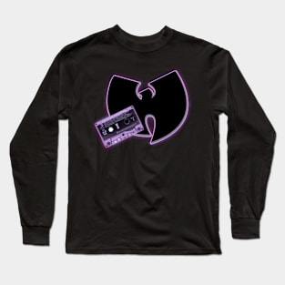 Wu purple tape Long Sleeve T-Shirt